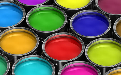 Industrial pigments used in water based color paste systems