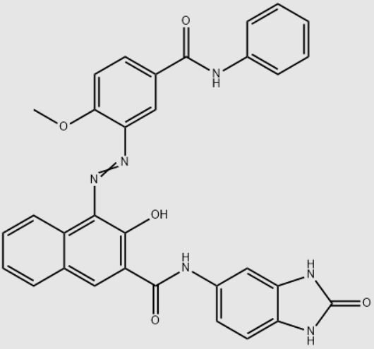 Chemical Formula of Pigment Red 176