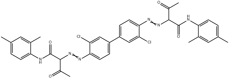 Chemical Formula of pigment yellow 12