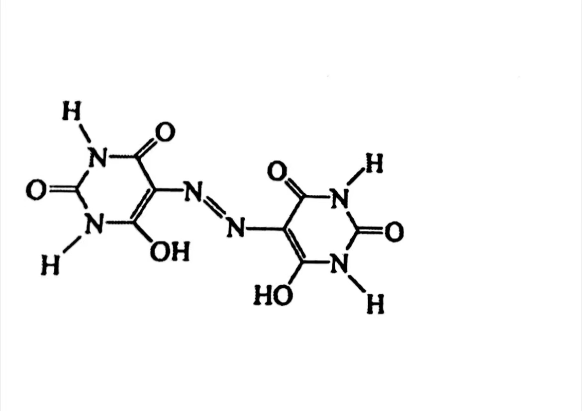 Molecular structure formula of pigment yellow 150