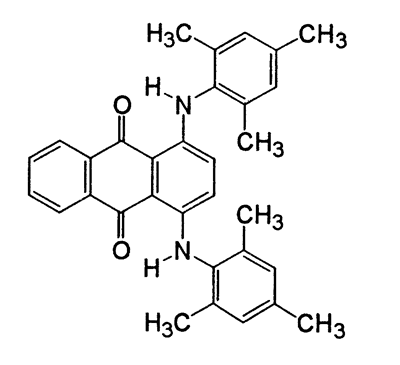 Chemical Formula of Solvent Blue 104