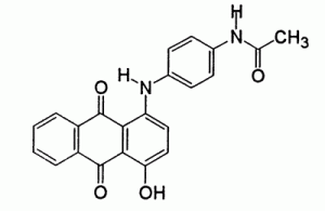 Chemical Formula of Solvent Blue 122