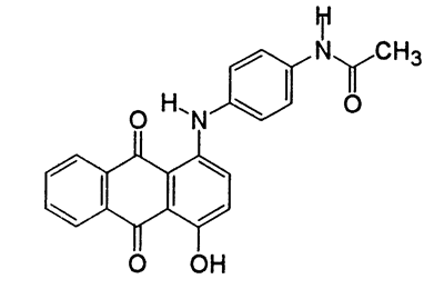 Chemical Formula of Solvent Blue 122