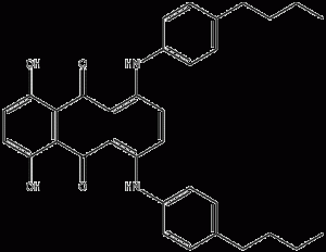 Chemical Formula of Solvent Green 28