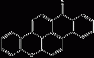 Molecular structure formula of Solvent Orange 63