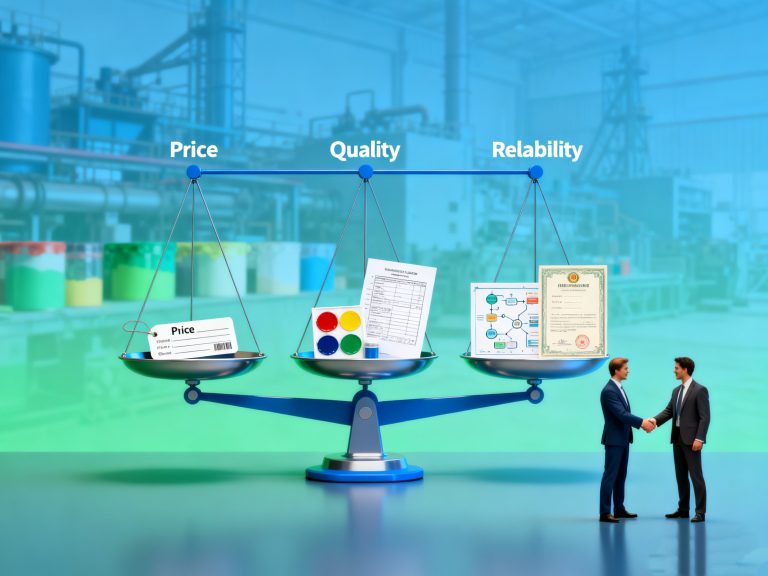 How to Choose the Right Pigment Supplier Balancing Price, Quality, and Reliability
