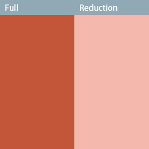Pigment Orange 75 Comparison Shade Card