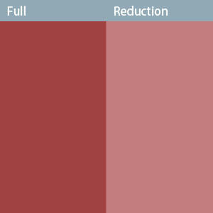 Pigment Red 265 Comparison Shade Card