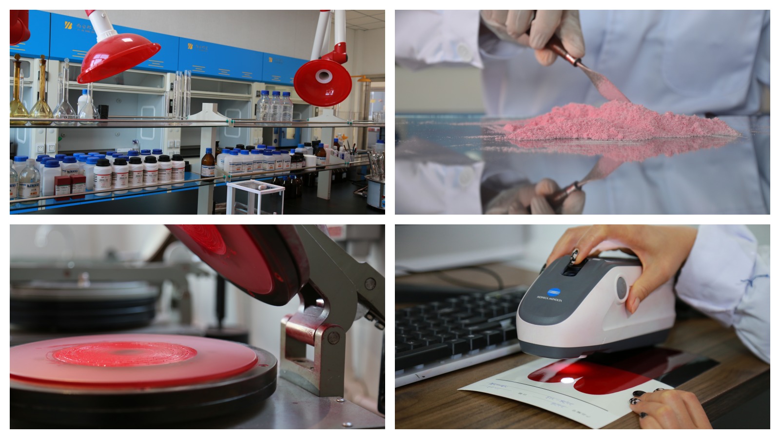 Flying Colors lab, test procedure, test equipment, colormeter test