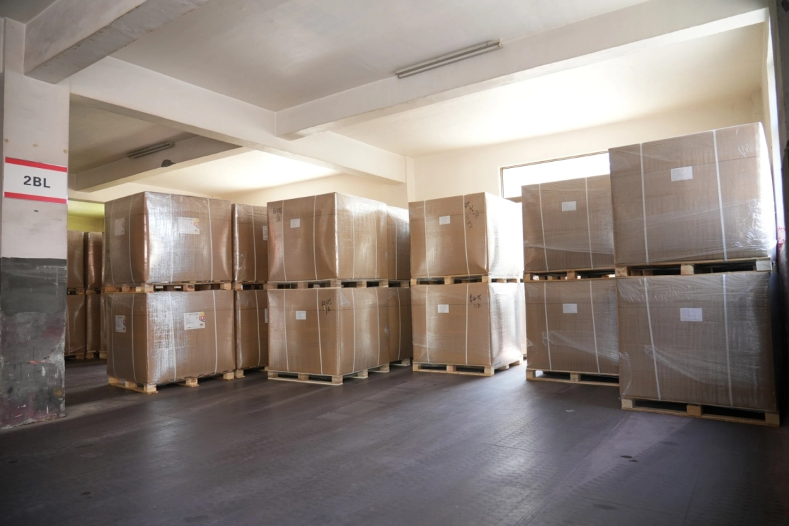 pigment warehouse storage