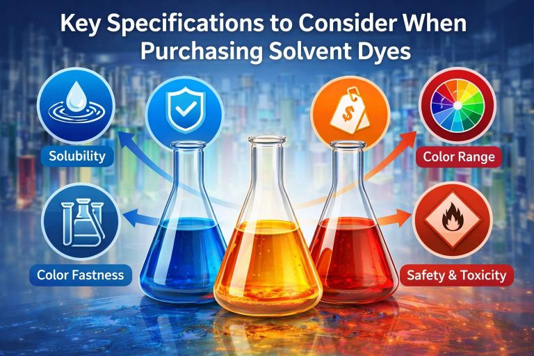 Key Specifications to Consider When Purchasing Solvent Dyes