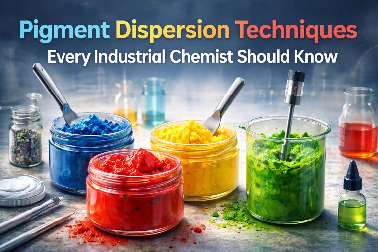 Pigment Dispersion Techniques Every Industrial Chemist Should Know