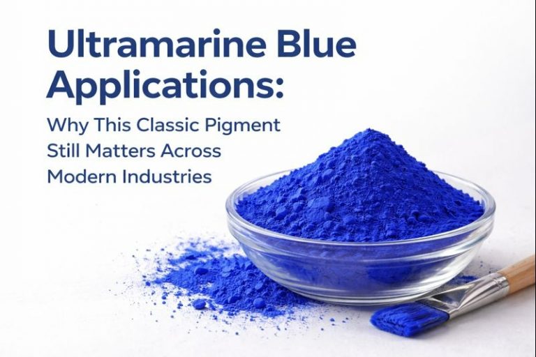 Ultramarine Blue Applications Why This Classic Pigment Still Matters Across Modern Industries