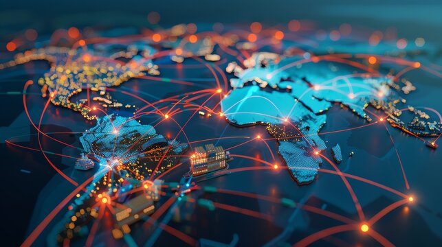 global supply chain logistics network