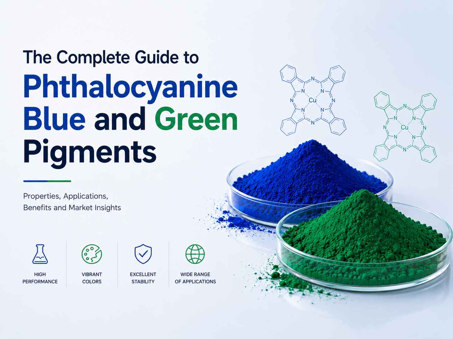 The Complete Guide to Phthalocyanine Blue and Green Pigments