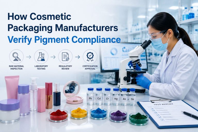 How Cosmetic Packaging Manufacturers Verify Pigment Compliance