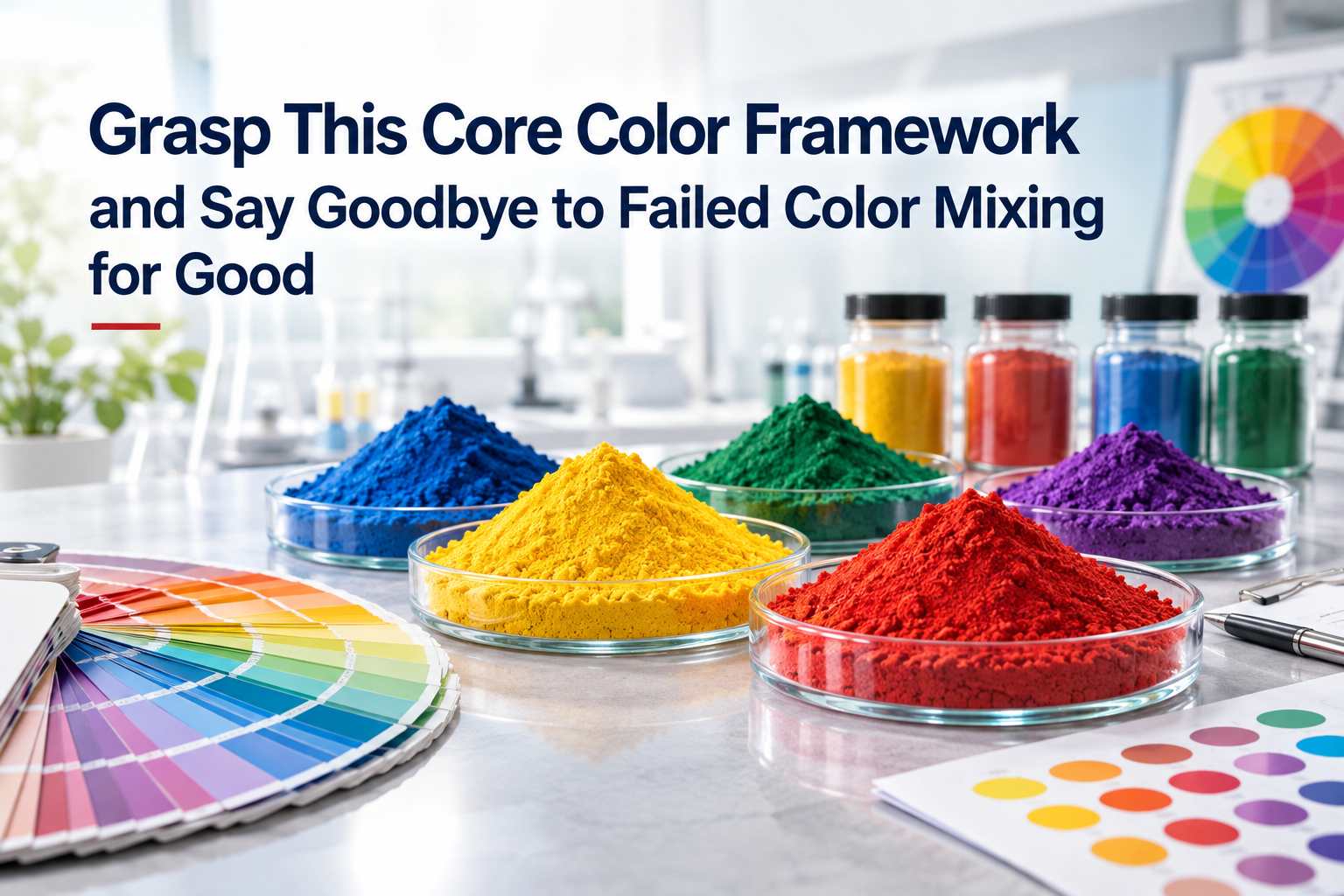 Grasp This Core Color Framework and Say Goodbye to Failed Color Mixing for Good