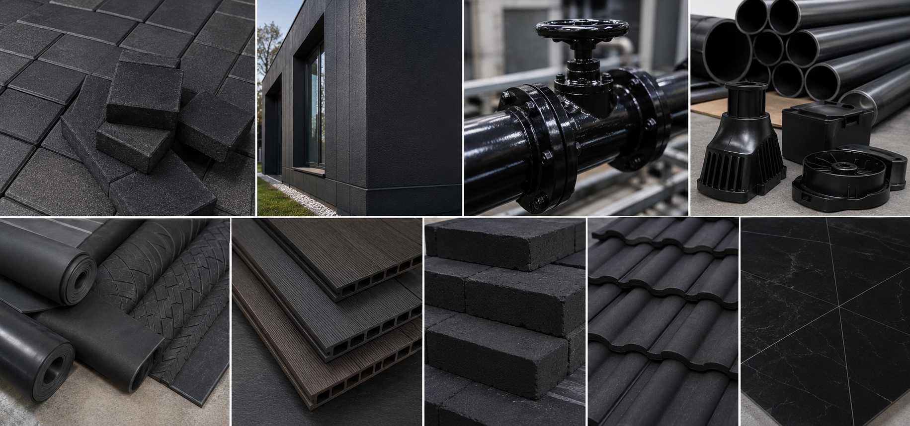 Iron Oxide Black Pigment Used in Concrete, Coatings, Plastics and WPC