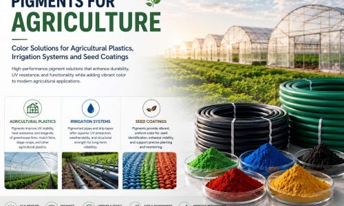 Pigments for Agriculture Color Solutions for Agricultural Plastics, Irrigation Systems and Seed Coatings