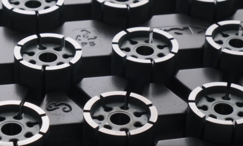 Polystyrene Pigments for Transportation Trays